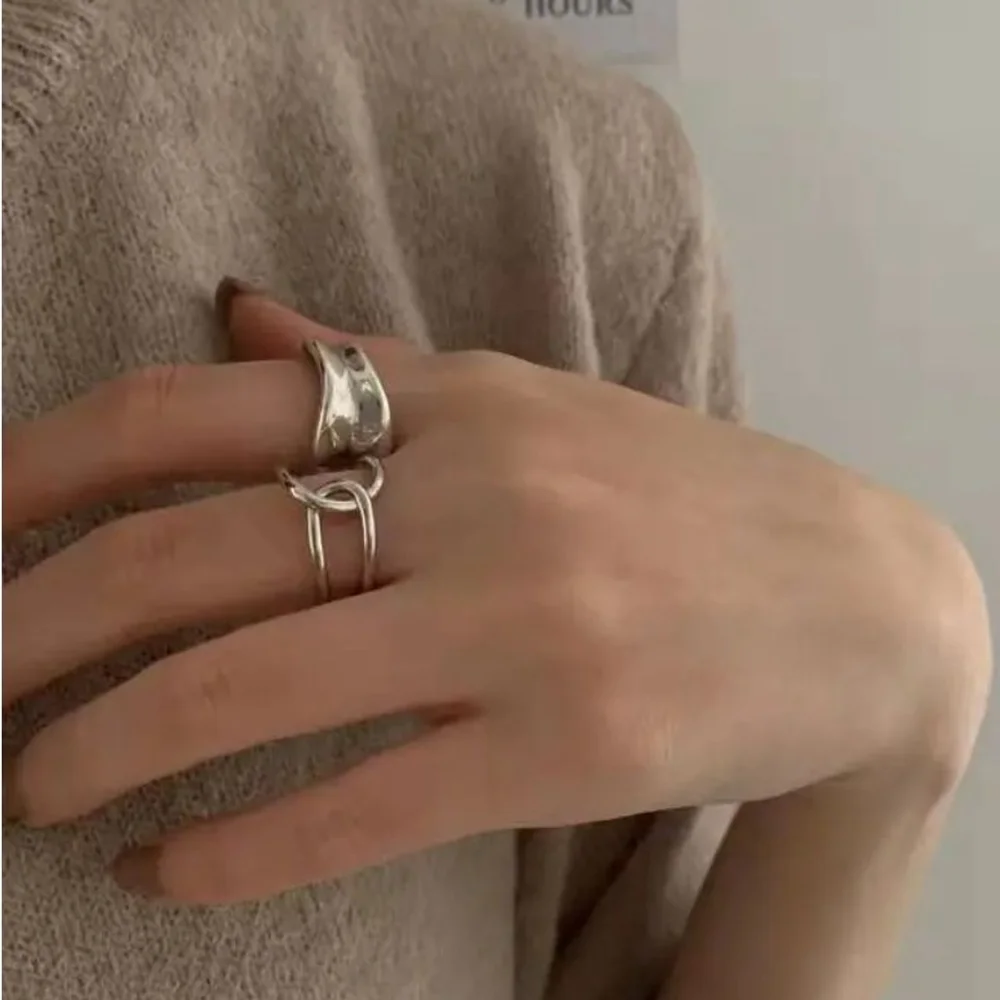 Knot Adjustable Ring |‎ 925 Sterling Silver
